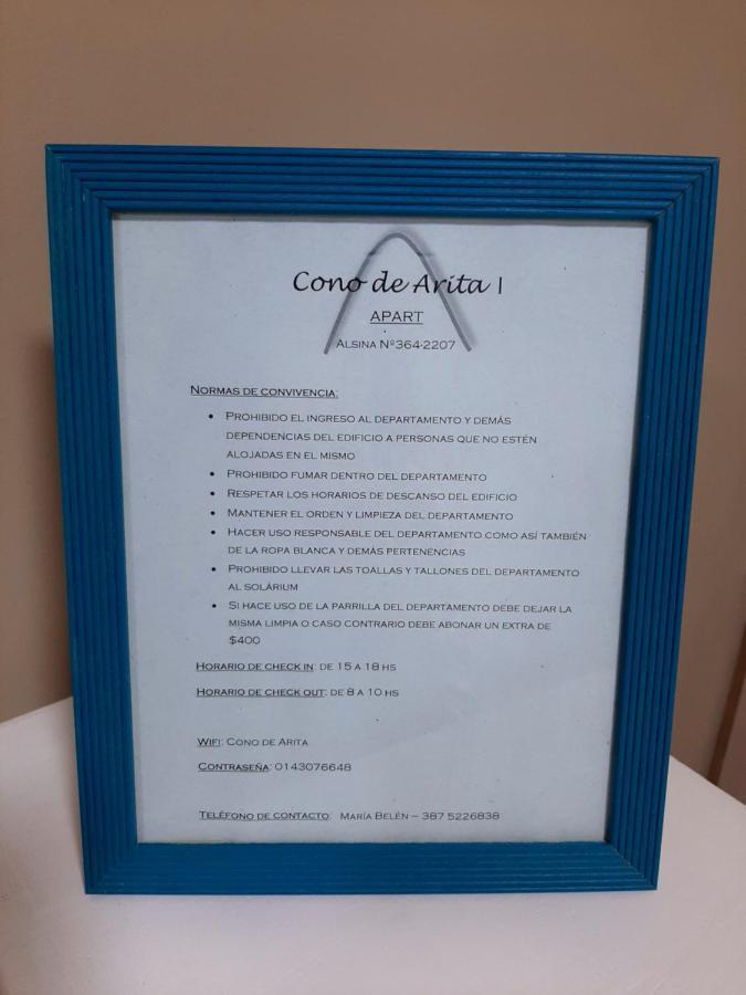Cono De Arita Apartman Salta Kültér fotó
